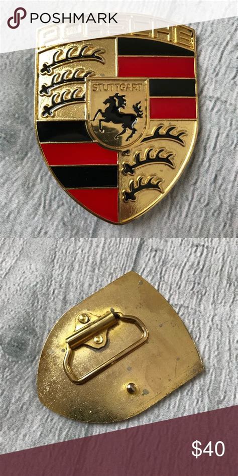 porsche belt buckle.